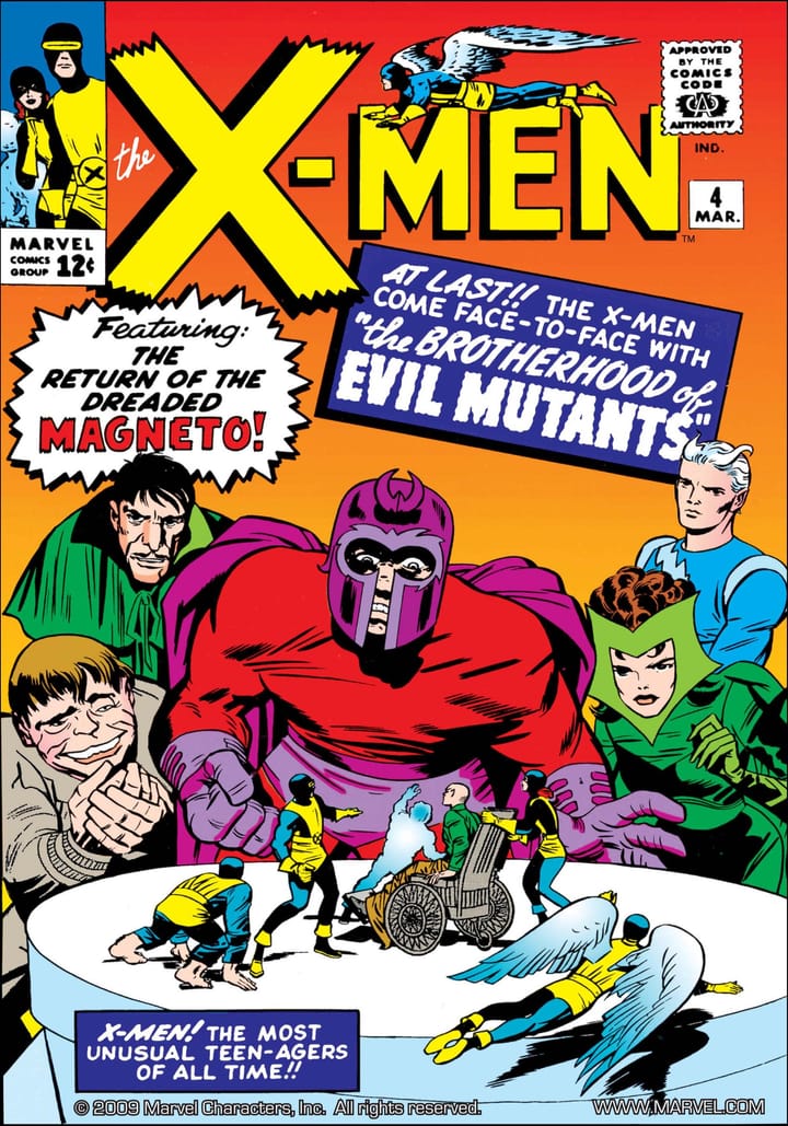 THE X-MEN #4, MARCH 1964